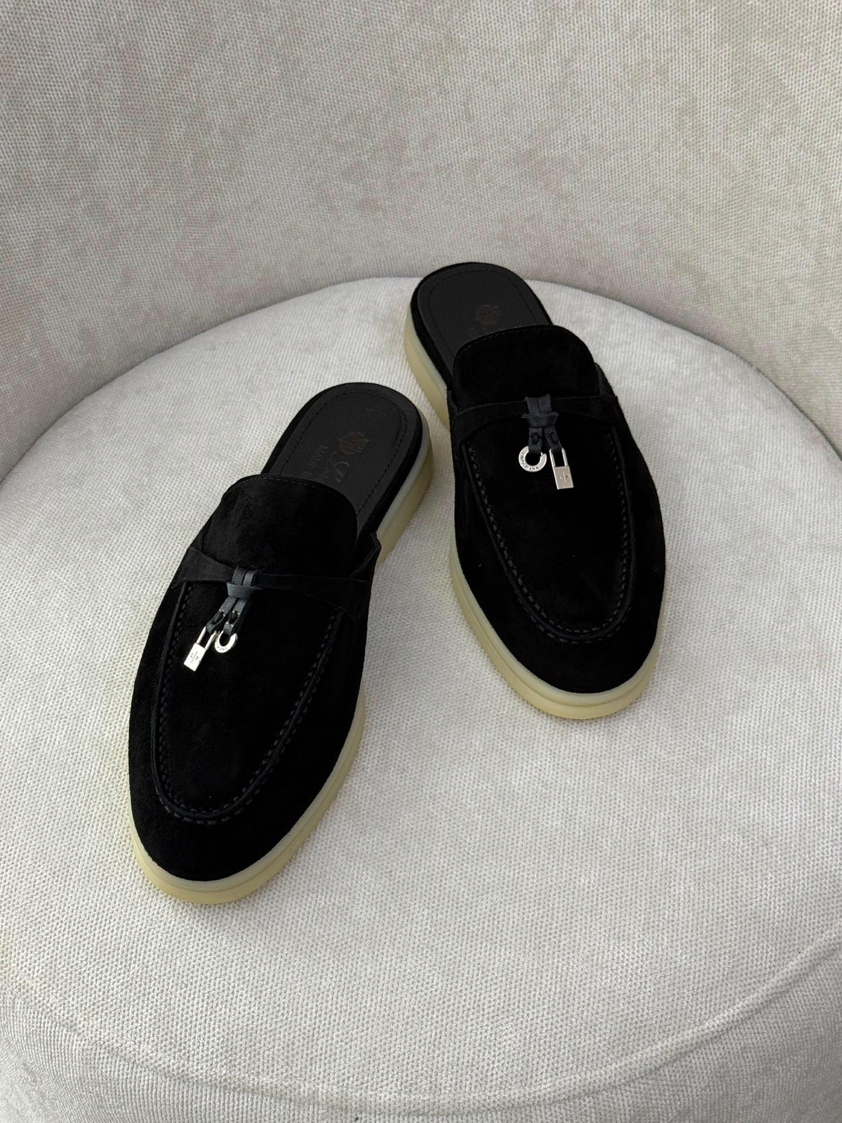 Loro Piana Mule - Black