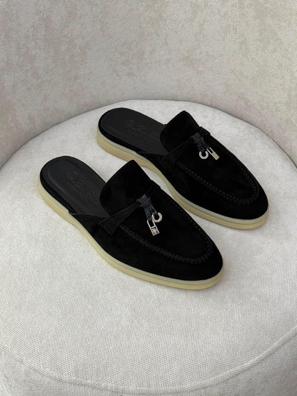 Loro Piana Mule - Black