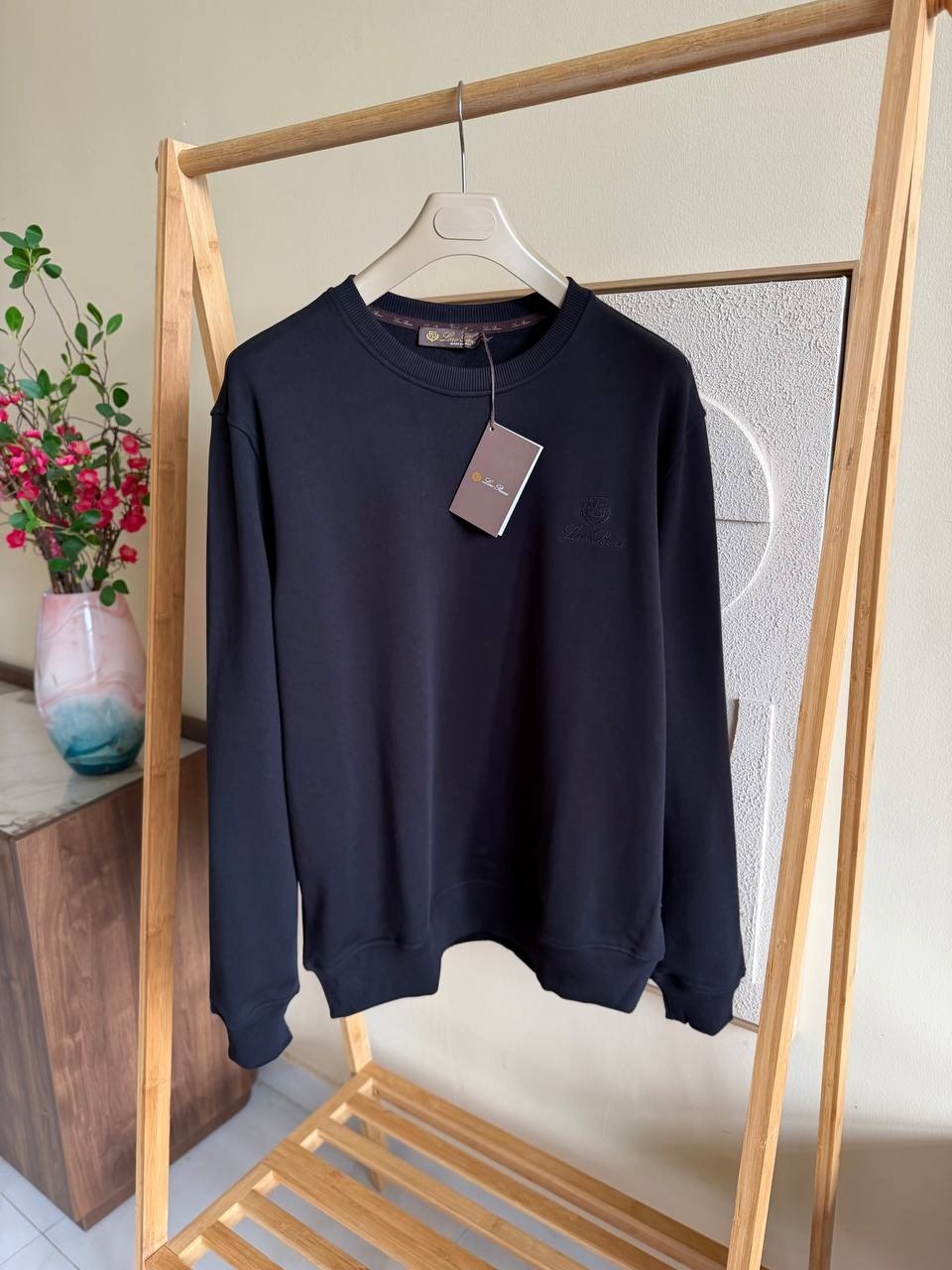Loro Piana Crewneck Sweatshirt - Navy