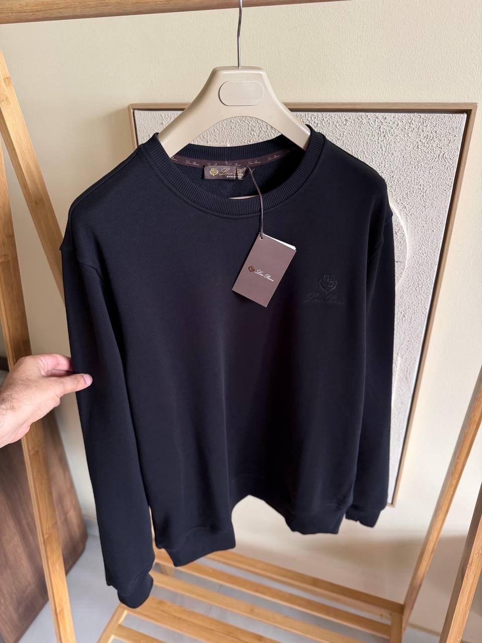 Loro Piana Crewneck Sweatshirt - Navy