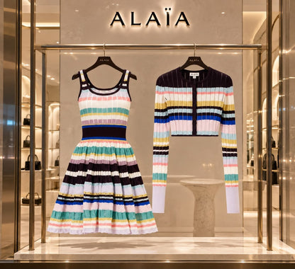 Alaia Striped Set - Multi
