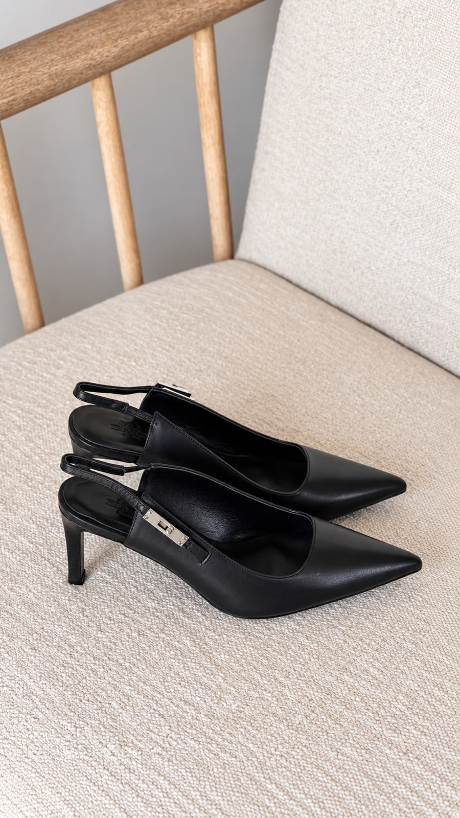 Hermès Heels - Black