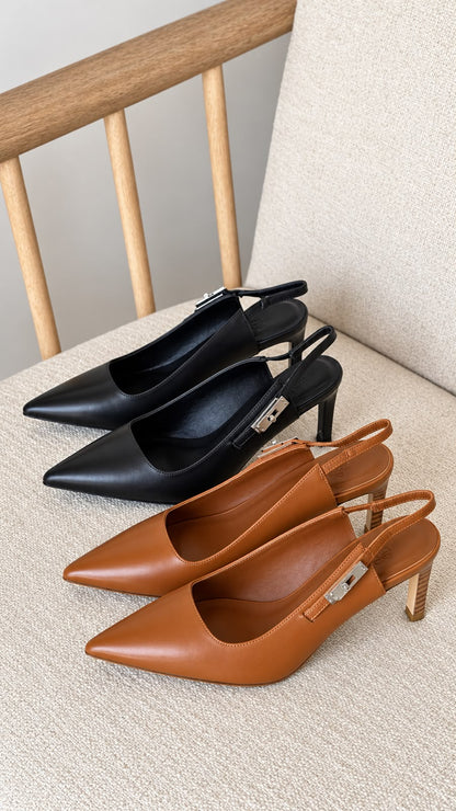 Hermès Heels - Black