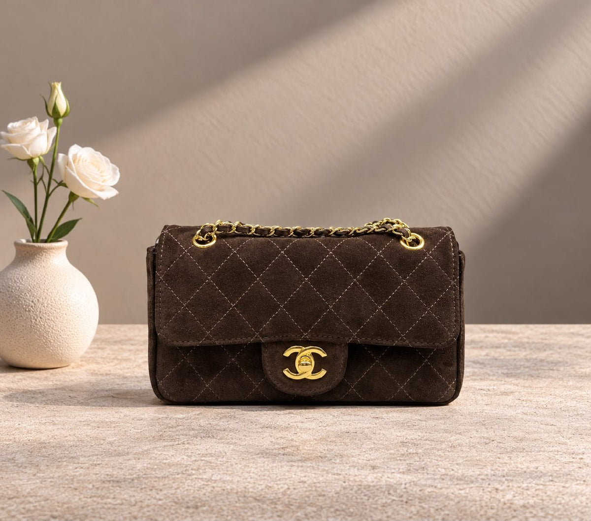Chanel Shoulder Bag - Dark Brown