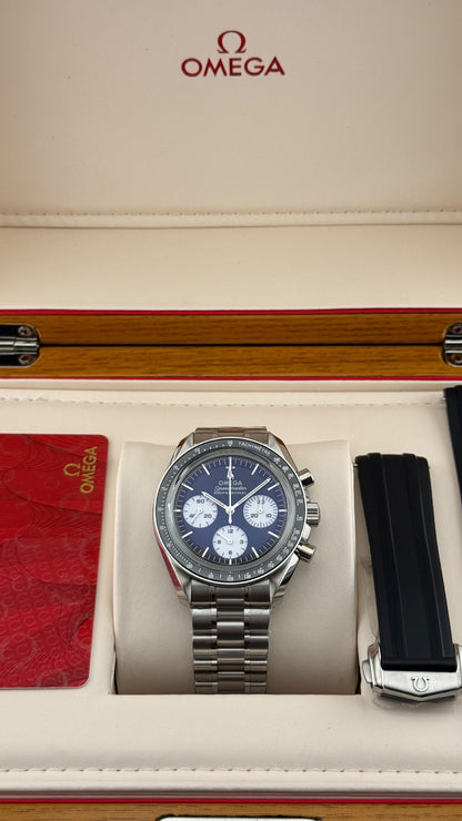 Omega Watch - Silver & Black