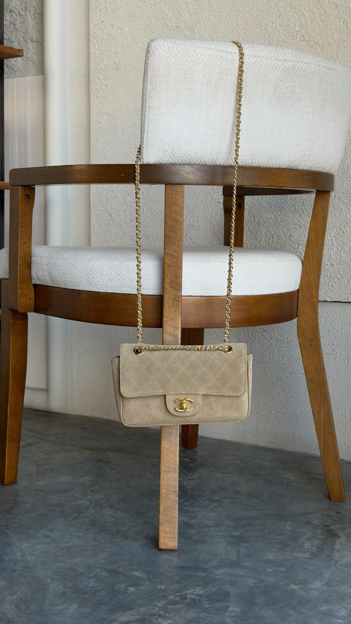 Chanel Shoulder Bag - Beige