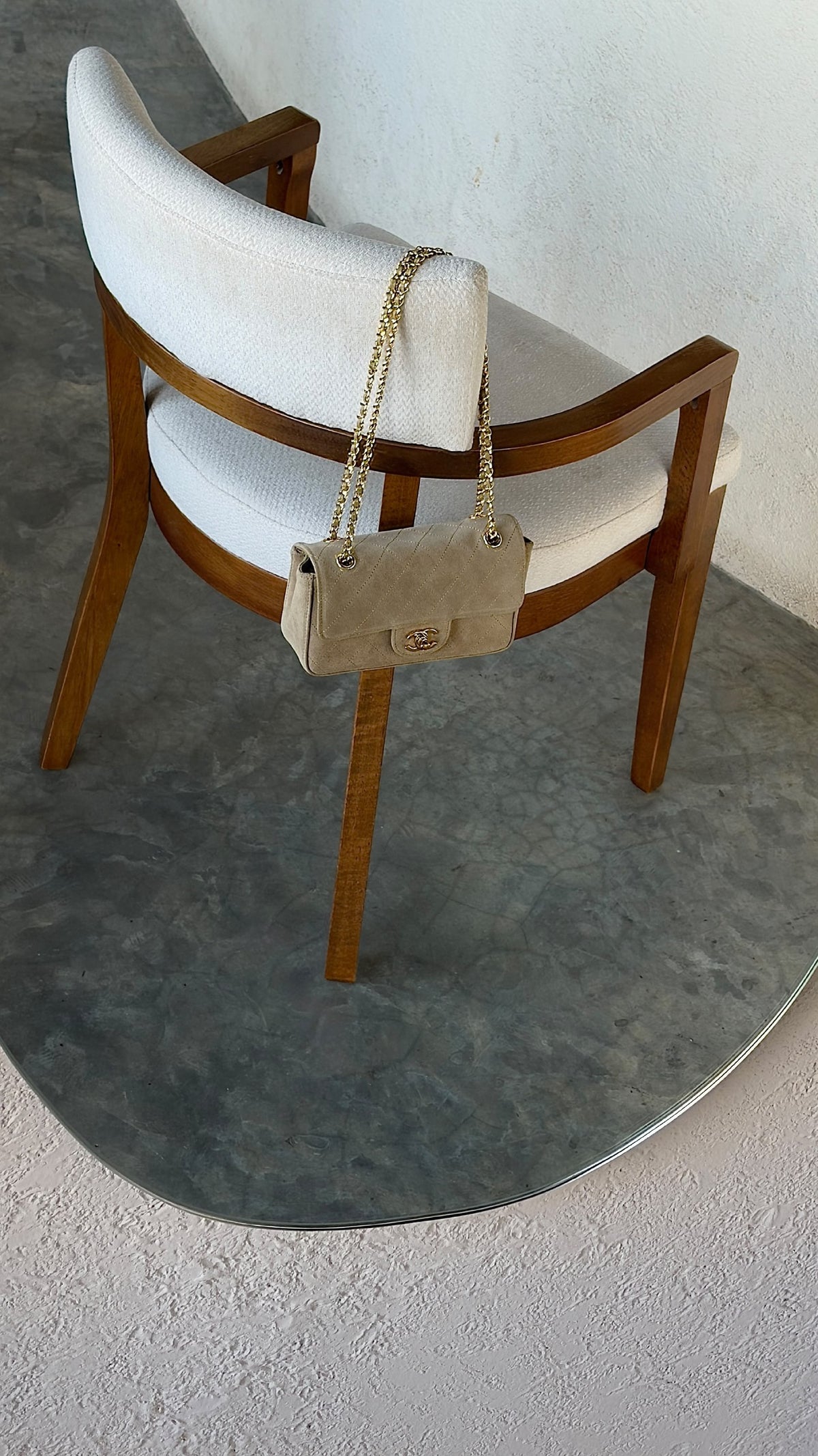 Chanel Shoulder Bag - Beige
