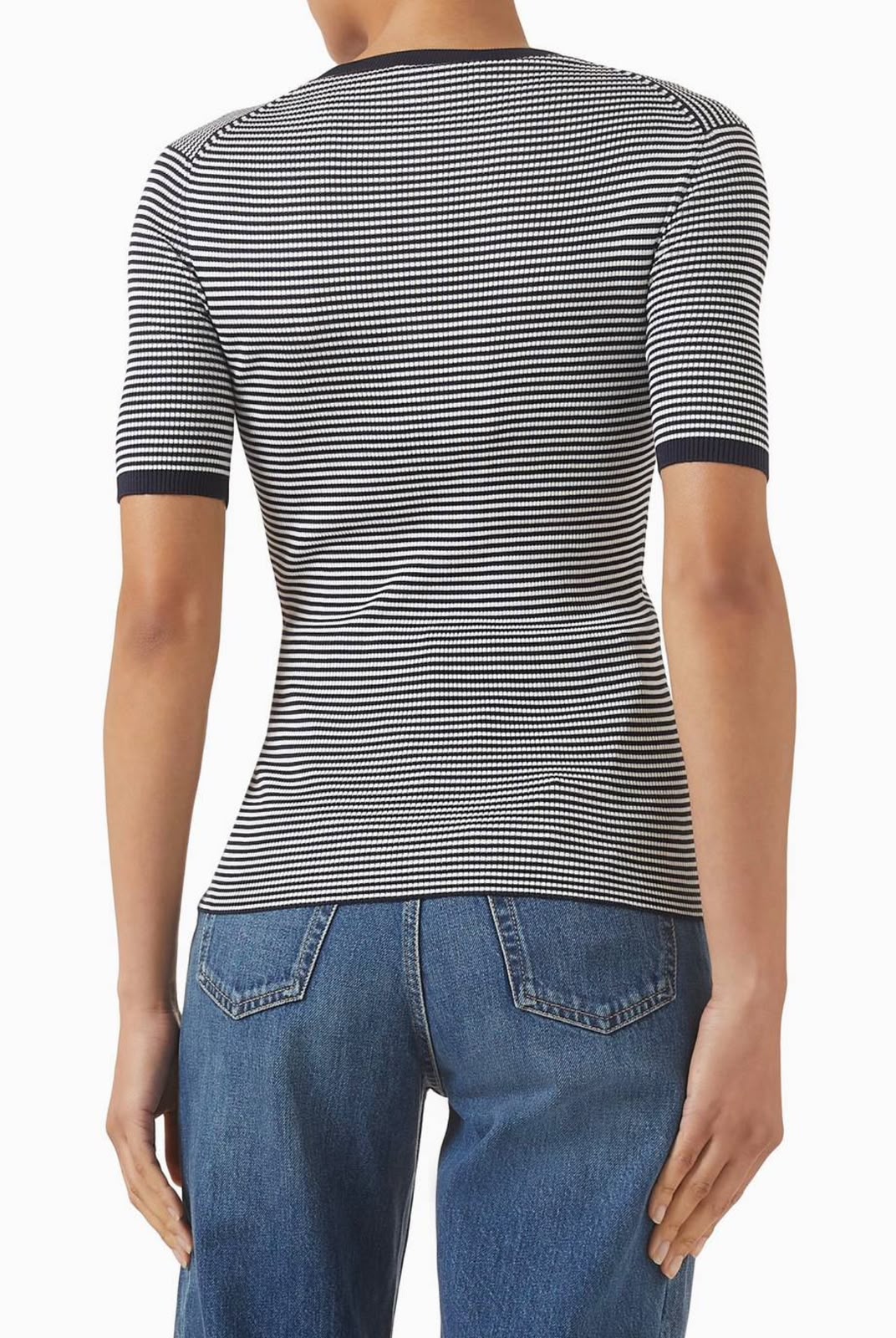 Prada Knitted T-Shirt - Black