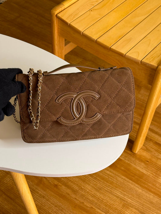 Chanel Shoulder Bag - Brown