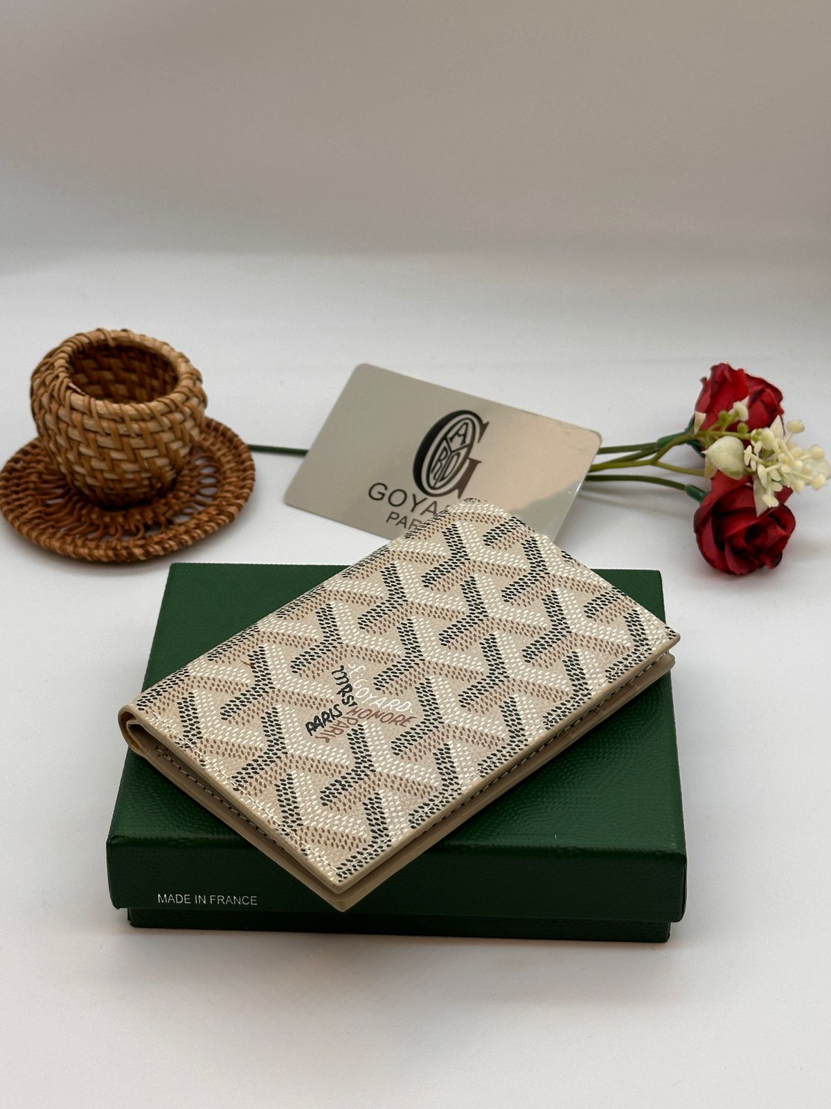 Goyard Wallet - Beige