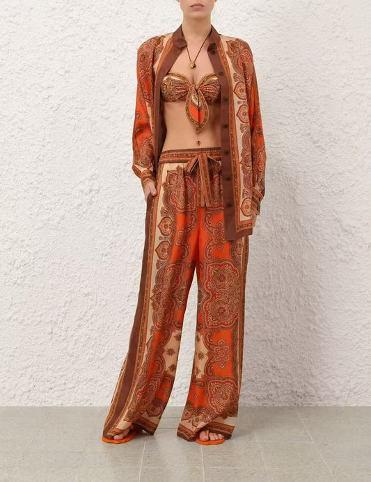 Aqua Benditta Set - Orange