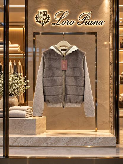 Loro Piana Hooded Jacket - Beige
