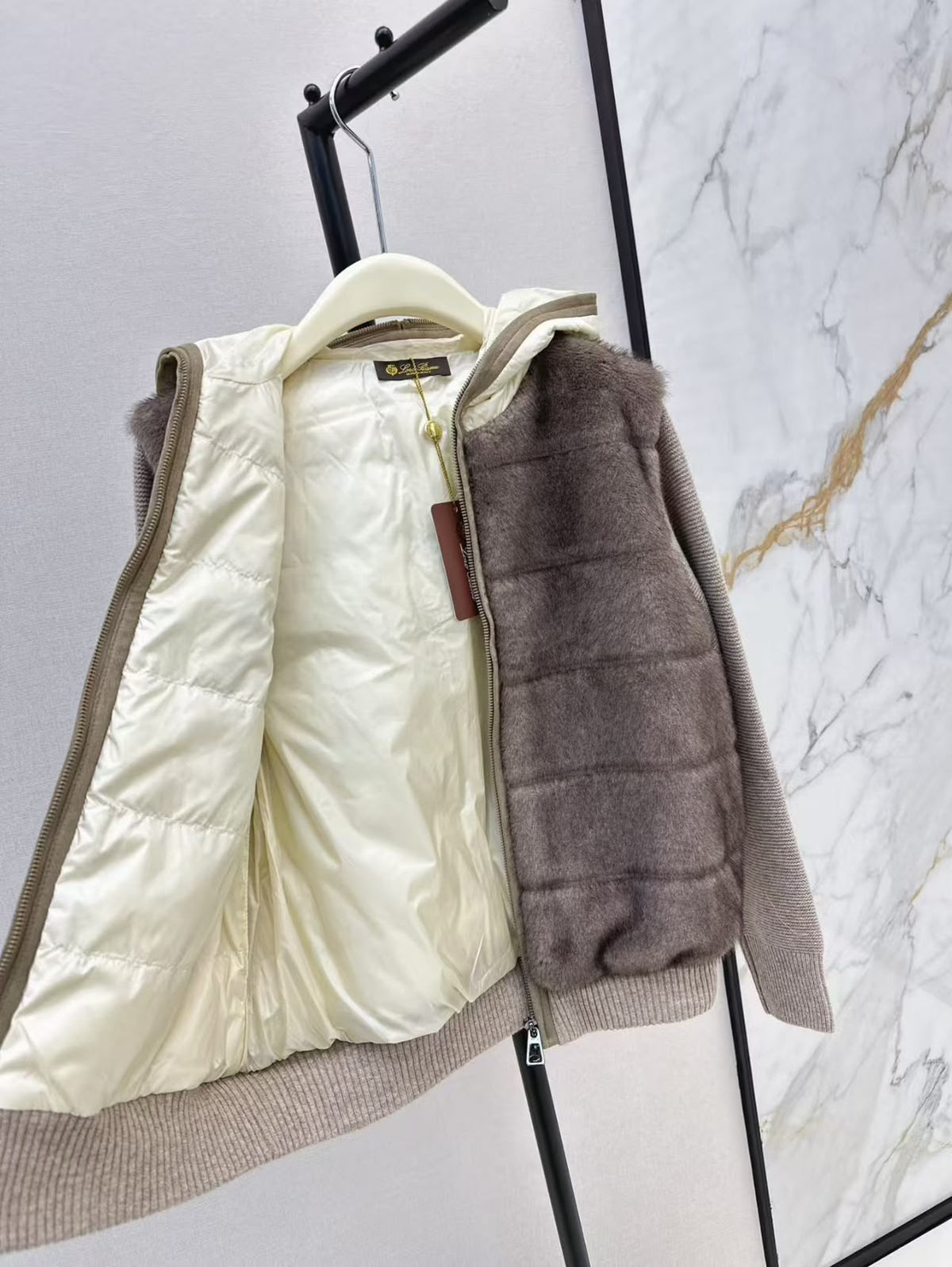 Loro Piana Hooded Jacket - Beige