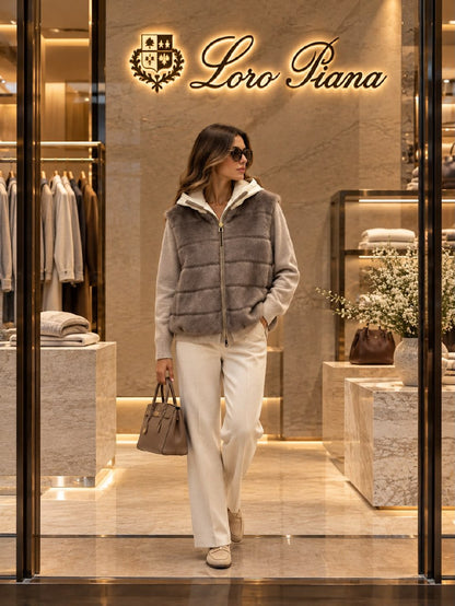 Loro Piana Hooded Jacket - Beige