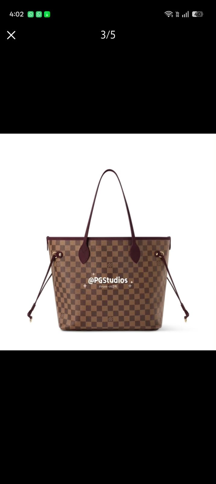 Louis Vuitton Tote Bag - Brown