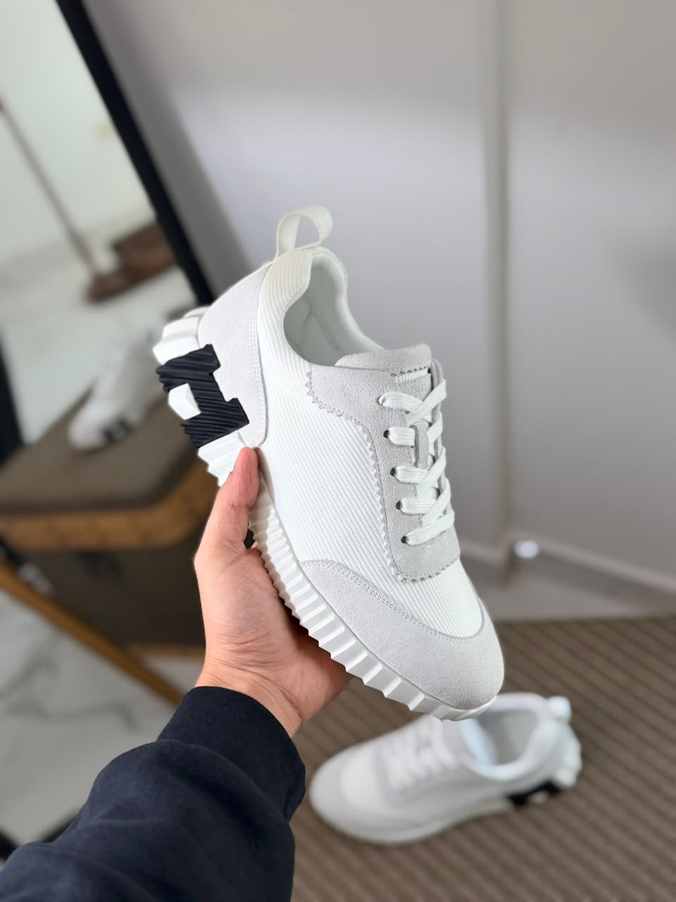 Hermès Sneakers - White & Black