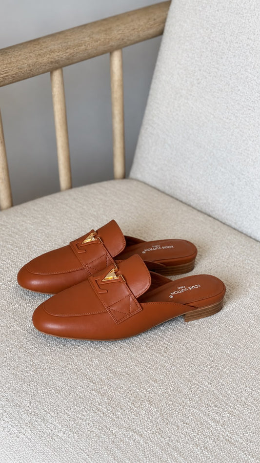 Louis Vuitton Mule - Brown, Black