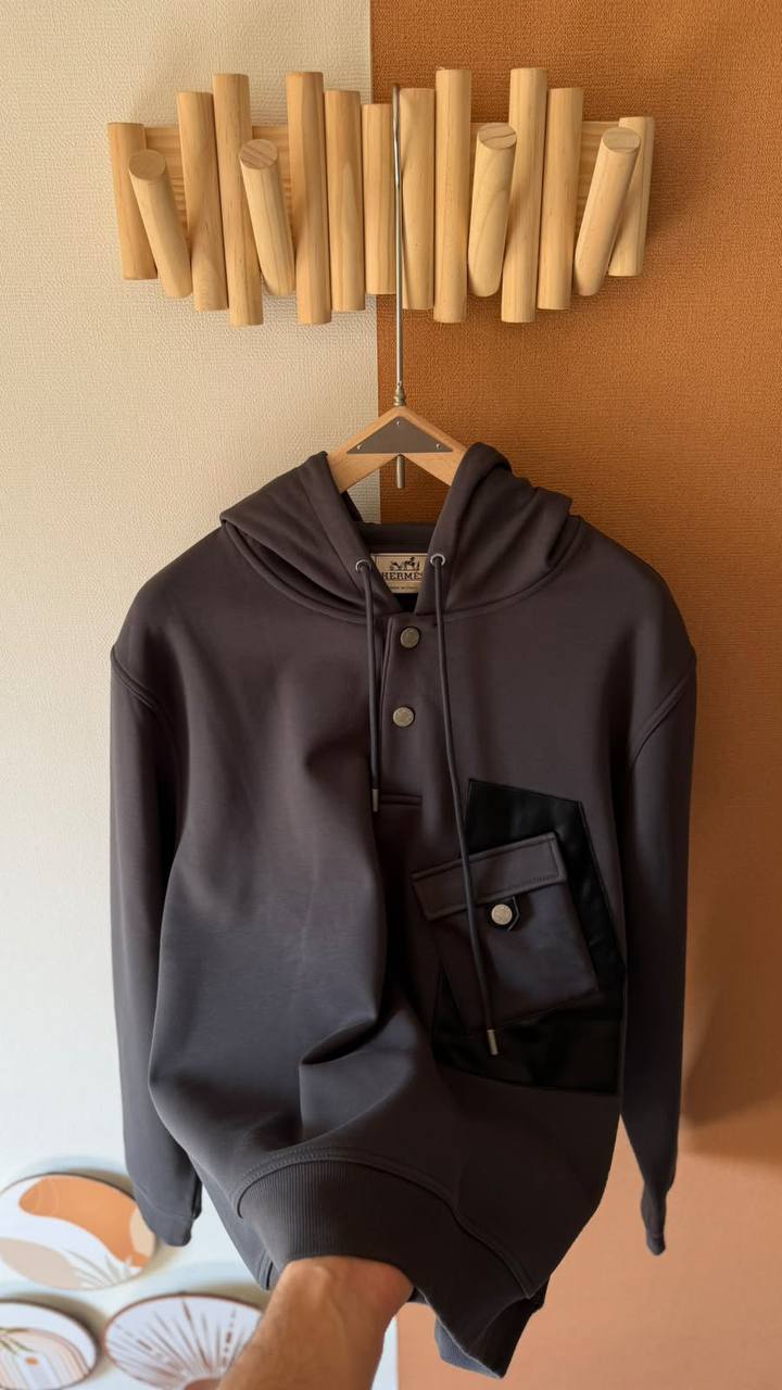 Hermes Hoodie - Gray