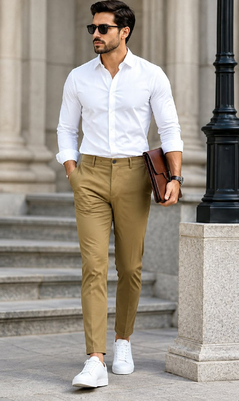 BOSS Tailored Pants - Beige