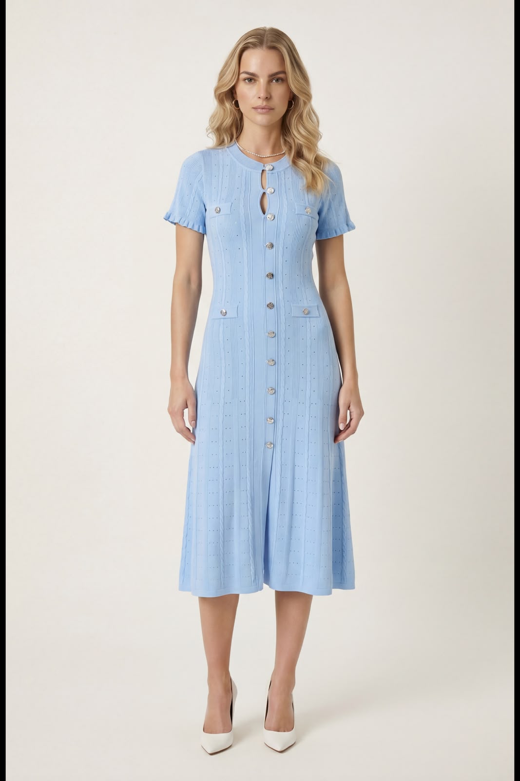 Sandro Dress - Light Blue