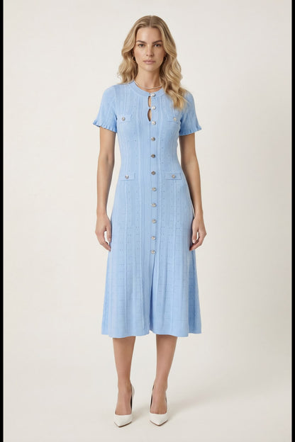 Sandro Dress - Light Blue
