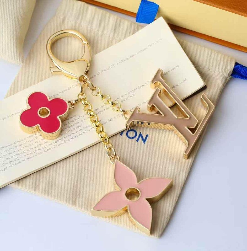 Louis Vuitton Flower Keychain - Multi