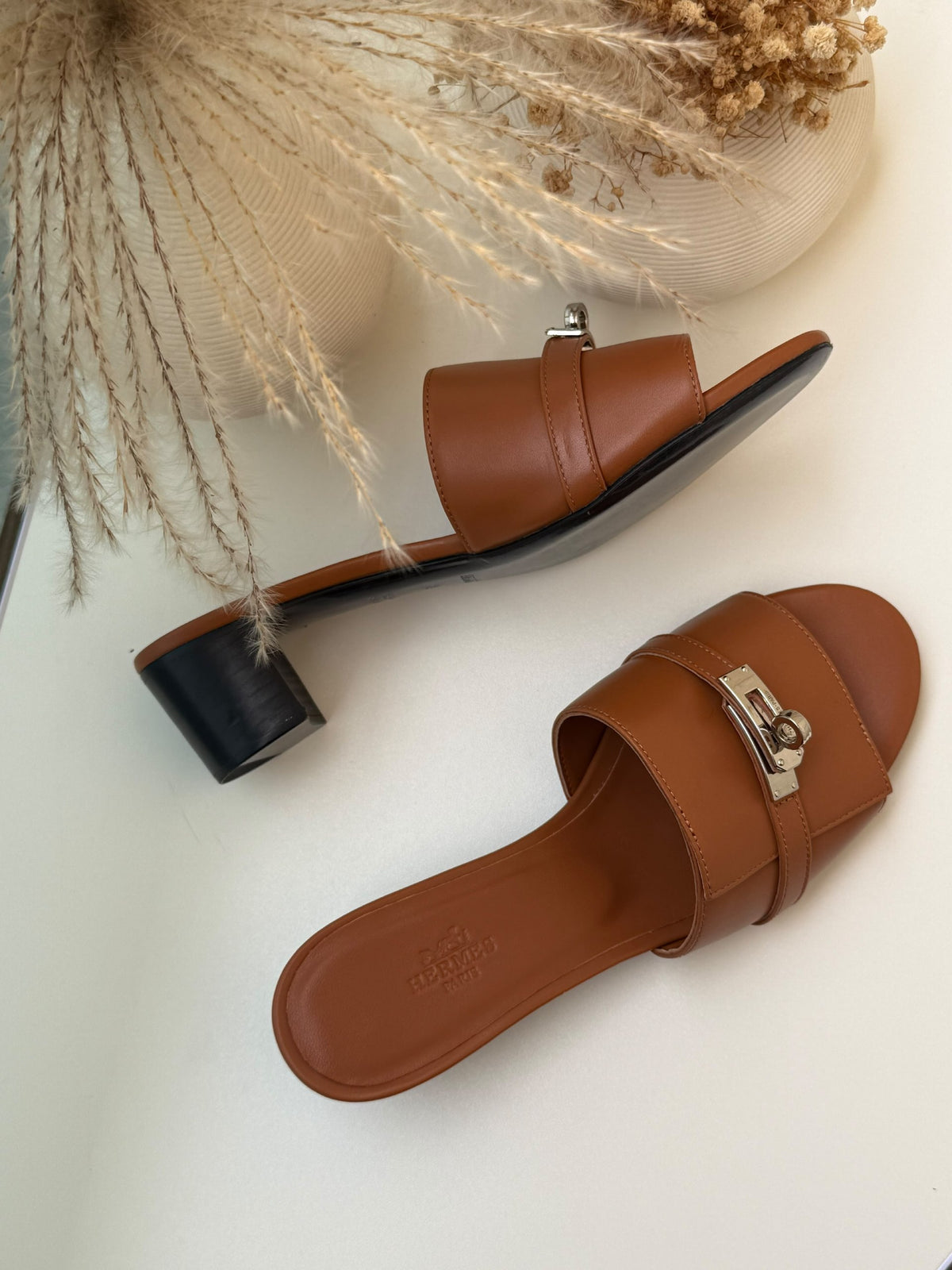 Hermès Heels - Brown, Black, White