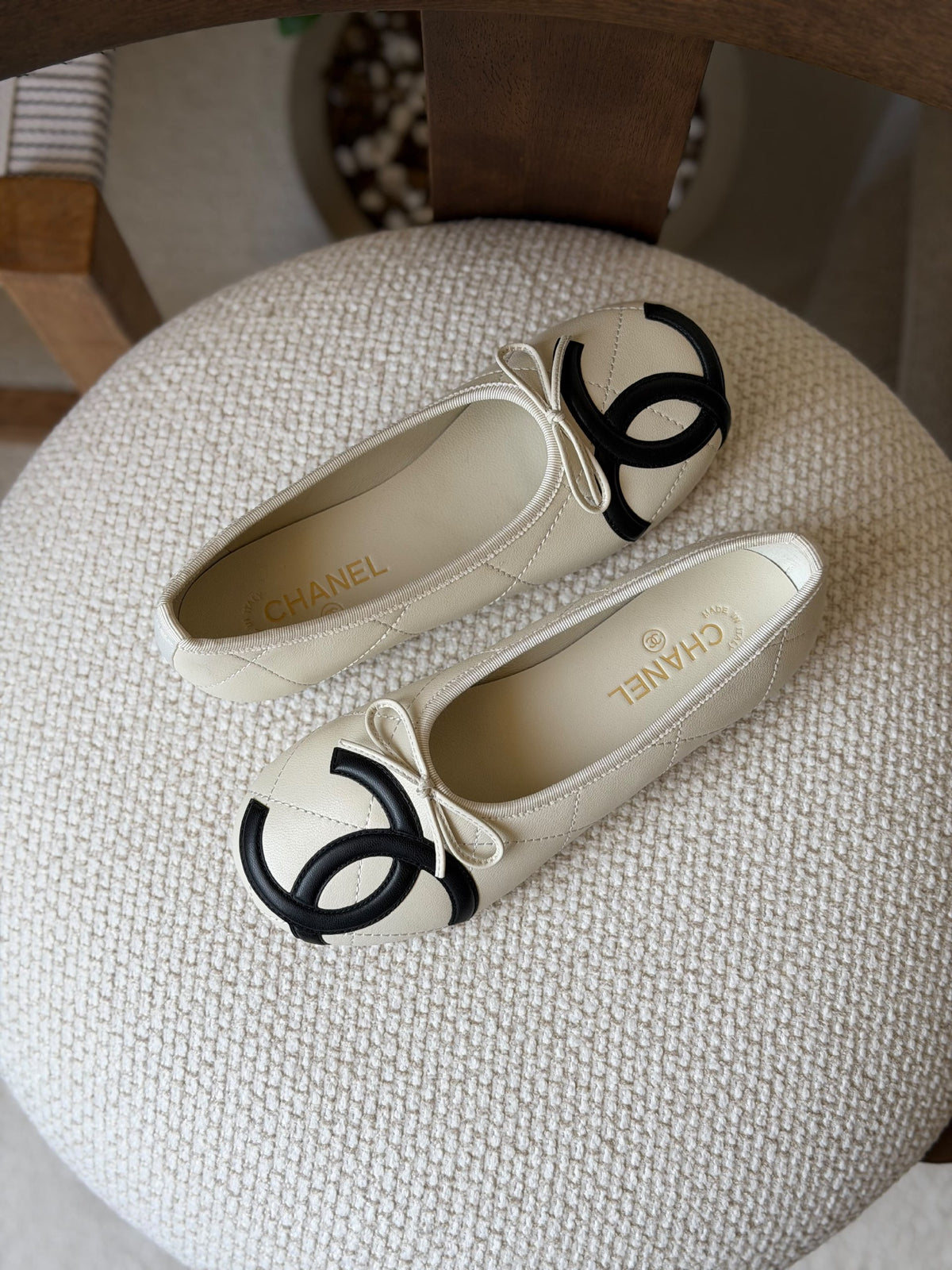 Chanel Slippers - Beige