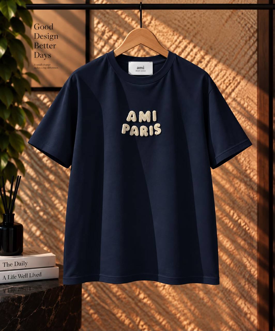Ami T-Shirt - Dark Blue