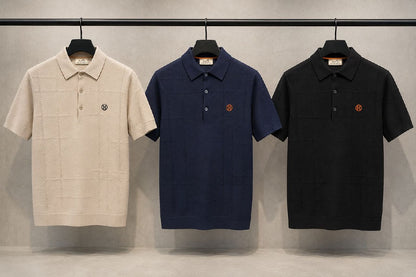 Hermès Polo Shirt - Beige, Navy, Black