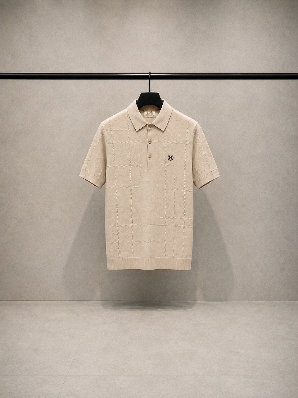 Hermès Polo Shirt - Beige, Navy, Black