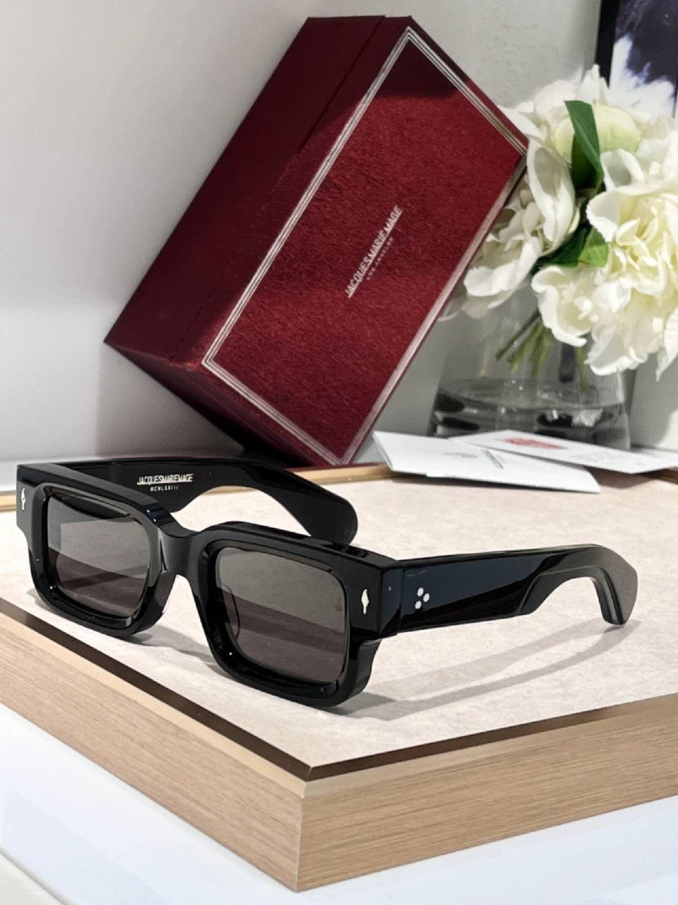 Jacques Marie Mage Square Sunglasses - 