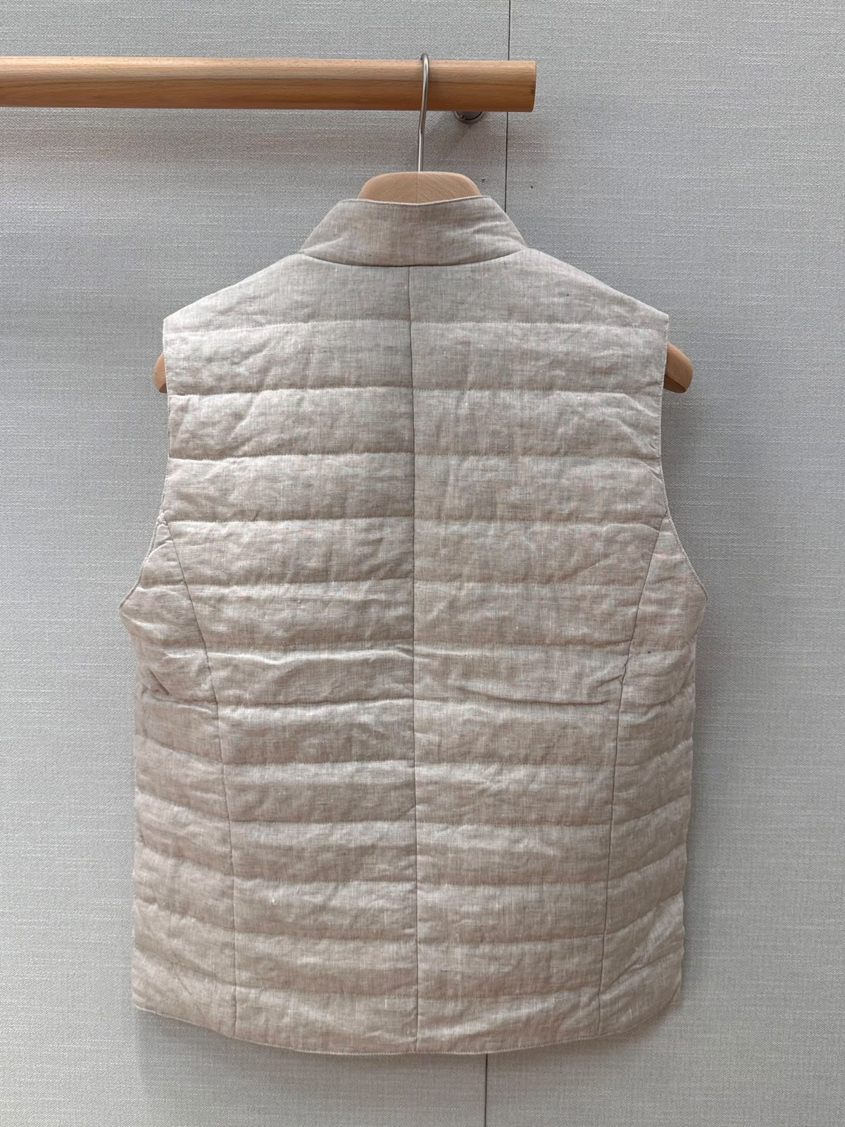 Brunello Cucinelli Quilted Vest - Beige
