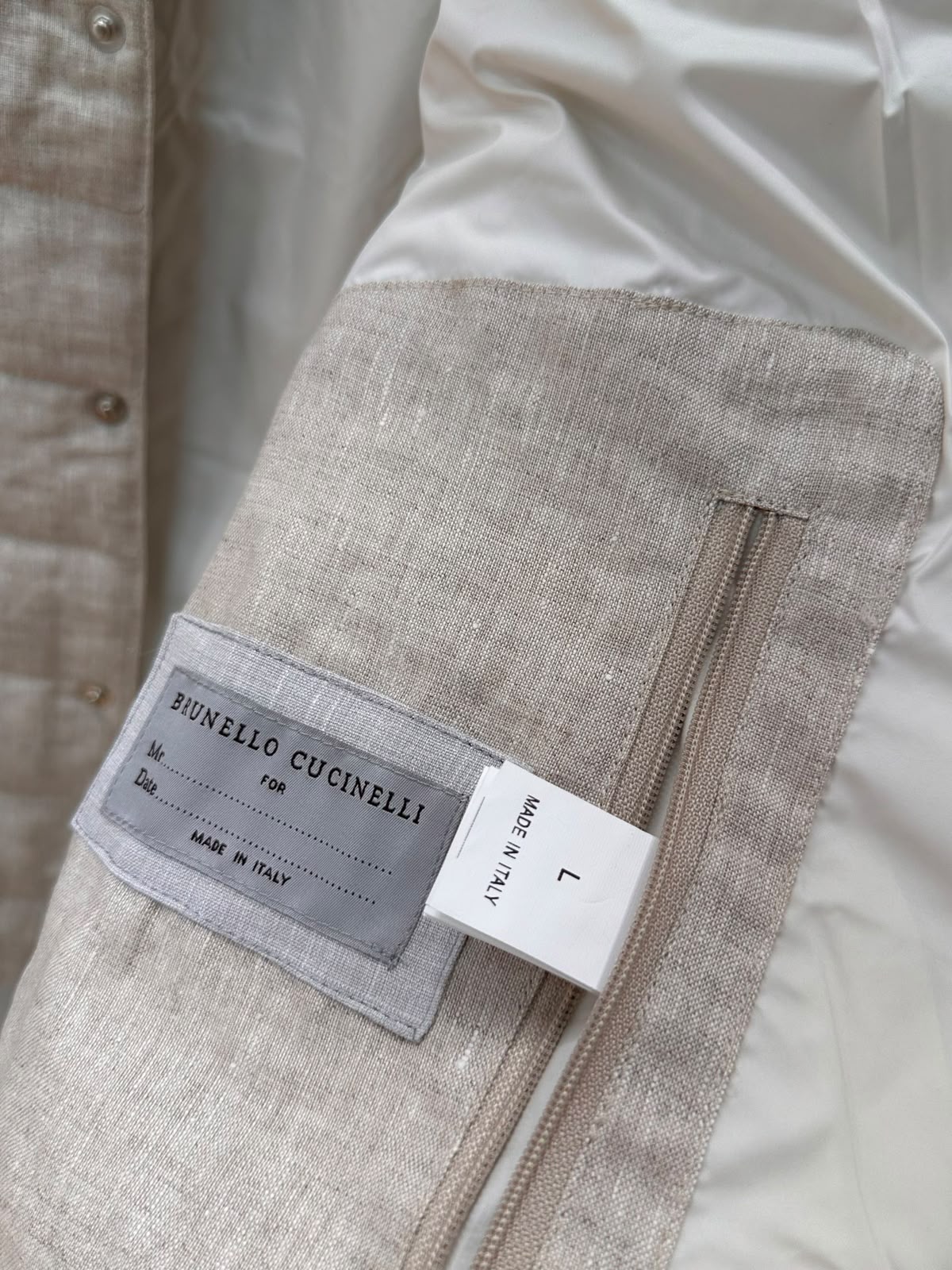 Brunello Cucinelli Quilted Vest - Beige