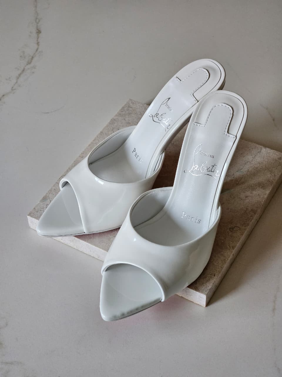 Christian Louboutin Heels - White