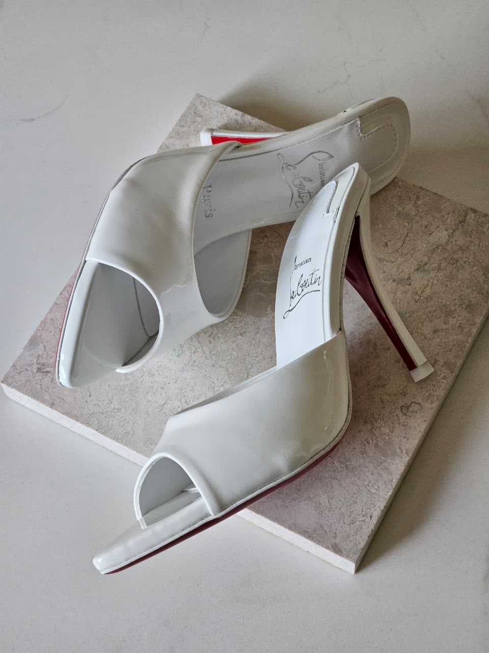 Christian Louboutin Heels - White