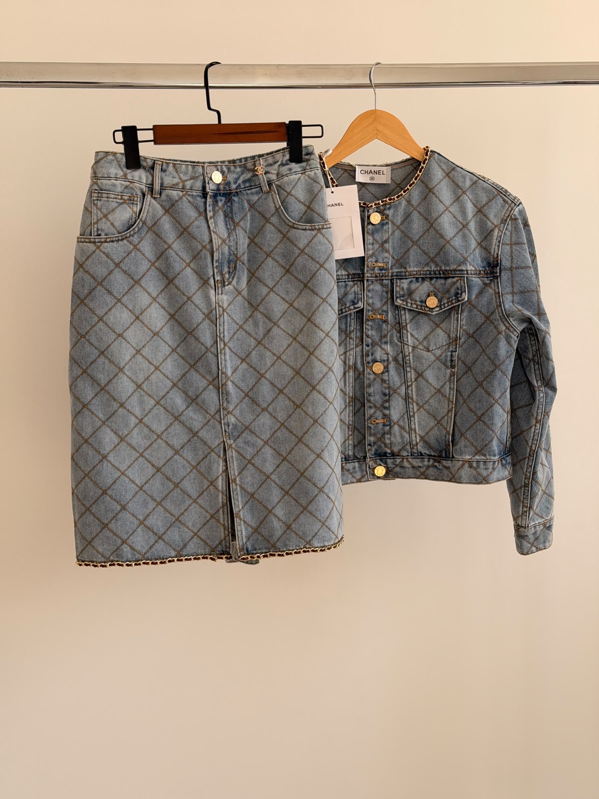Chanel Set - Light Blue