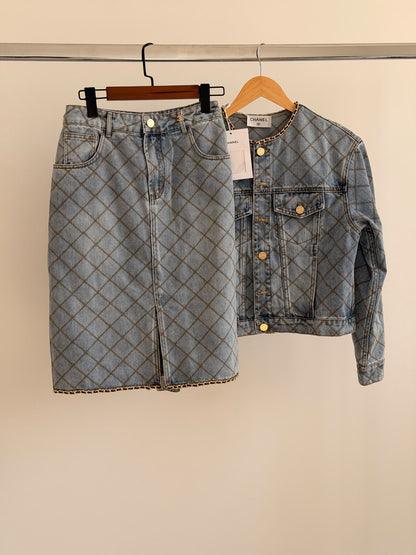 Chanel Set - Light Blue