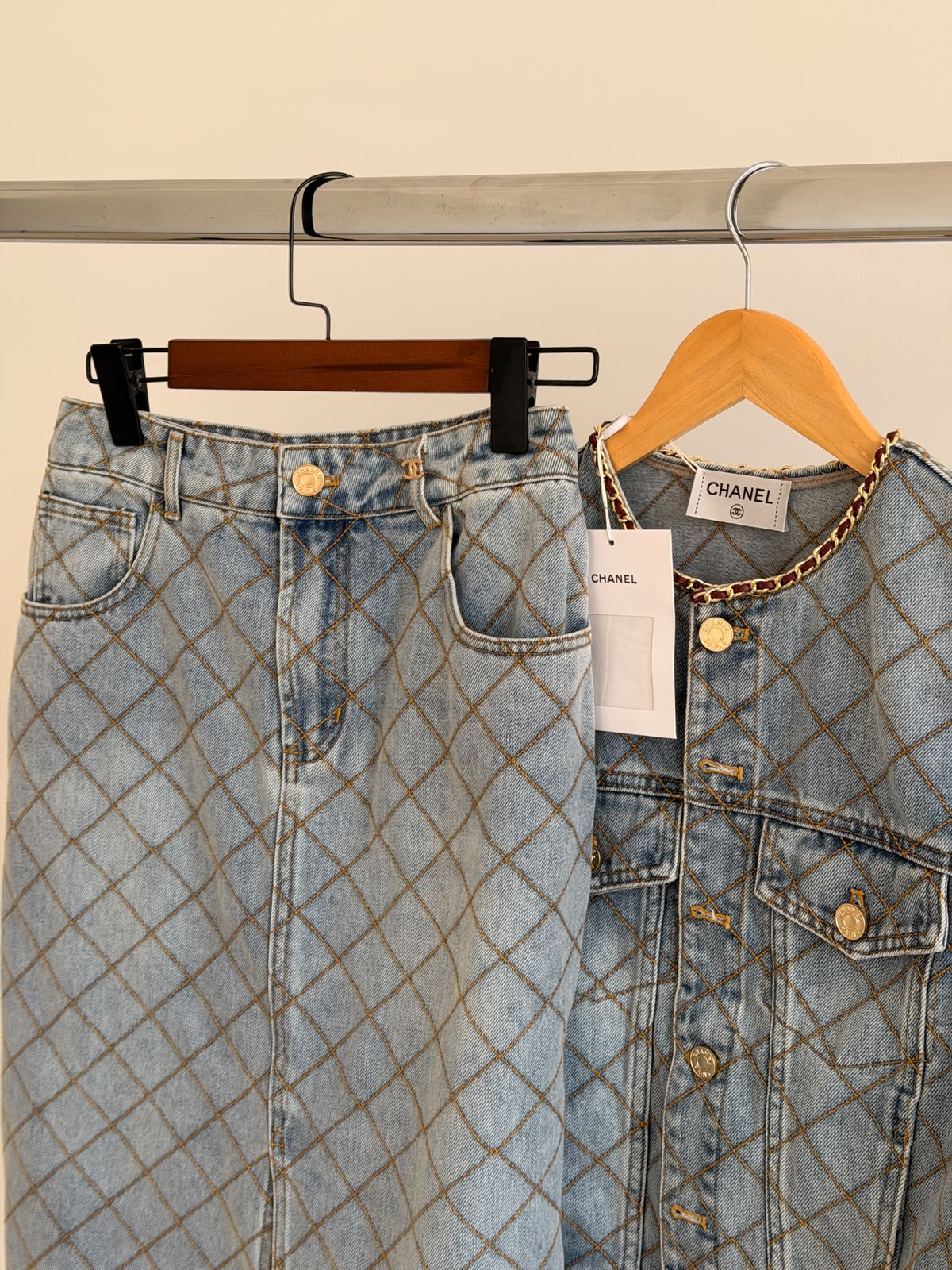 Chanel Set - Light Blue