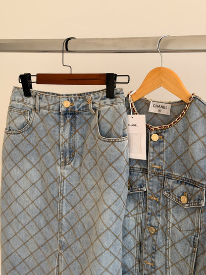 Chanel Set - Light Blue