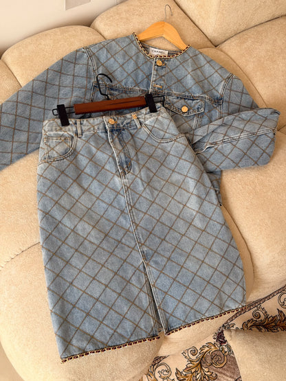 Chanel Set - Light Blue