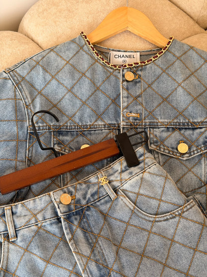 Chanel Set - Light Blue
