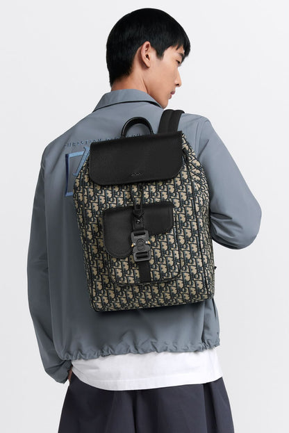 Dior Backpack - Beige Monogram