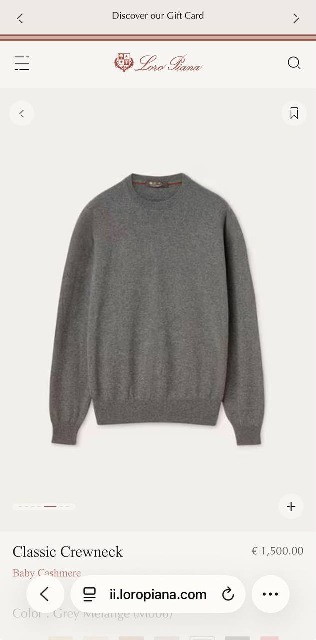 Loro Piana Sweater - Beige