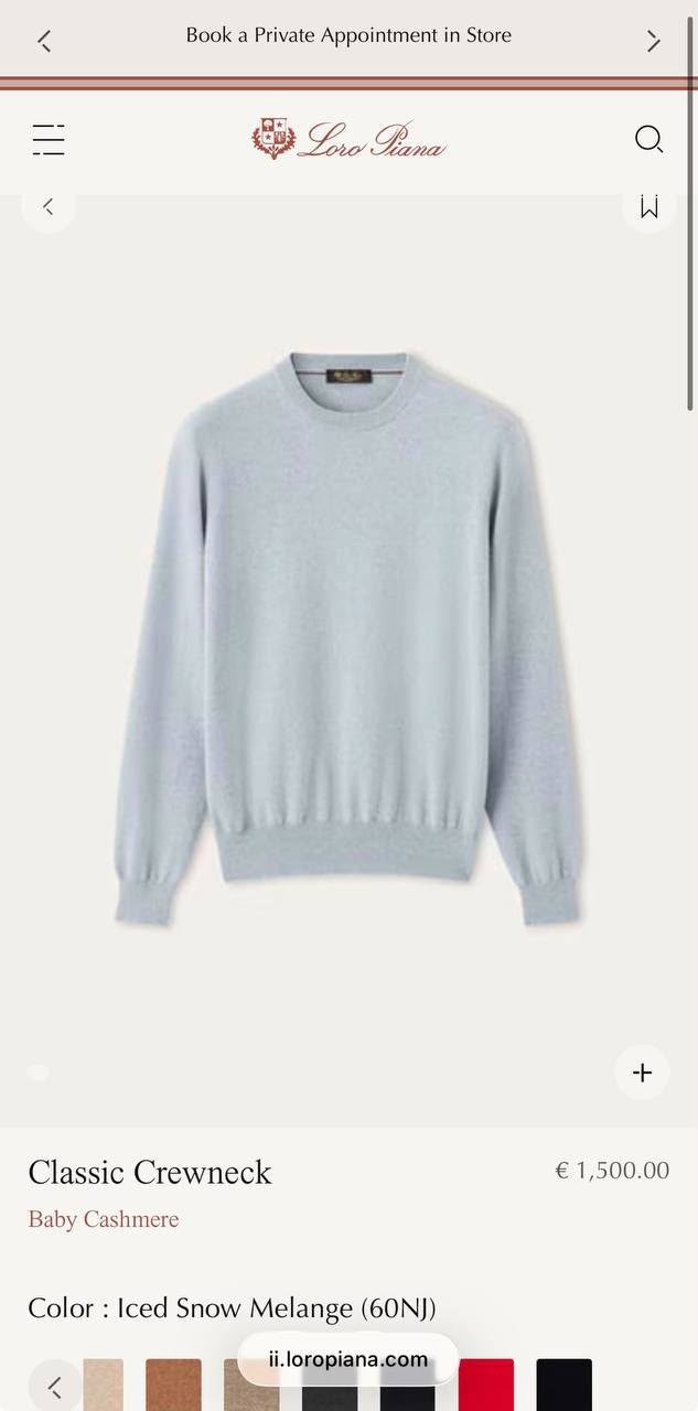 Loro Piana Sweater - Beige