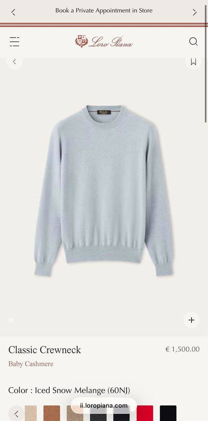 Loro Piana Sweater - Beige