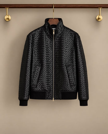 Bottega Veneta Bomber Jacket - Black