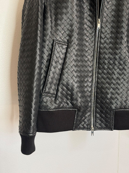 Bottega Veneta Bomber Jacket - Black