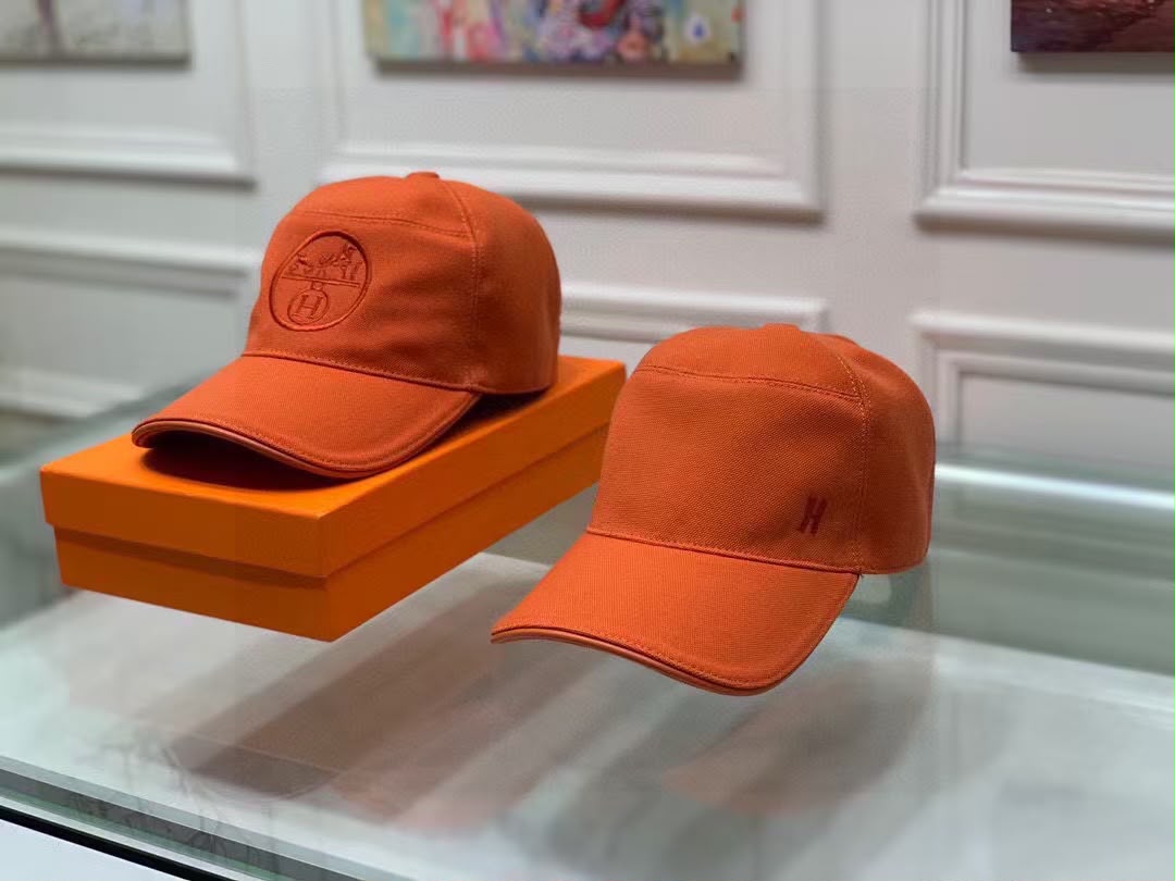Hermès Cap - Orange