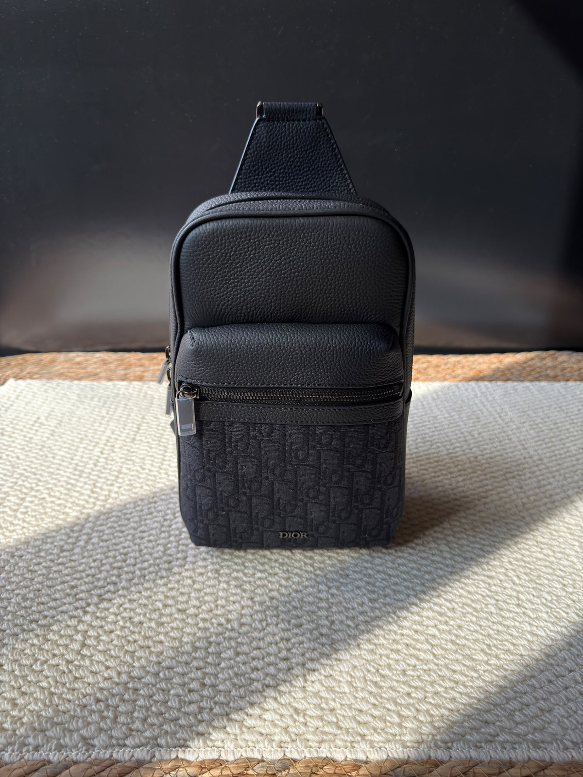 Dior Rider Sling Crossbody Bag - Black